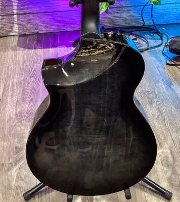 Ibanez - AEWC400 Acoustic/Electric Guitar - Transparent Black Sunburst High Gloss 2